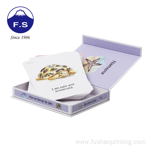 Full Color Printing Children Learning Flash Cards Set